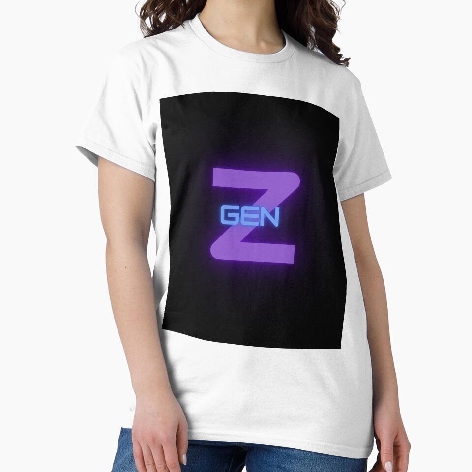 Bold GEN Z Vibes – Neon Glow Statement Design by Zensity