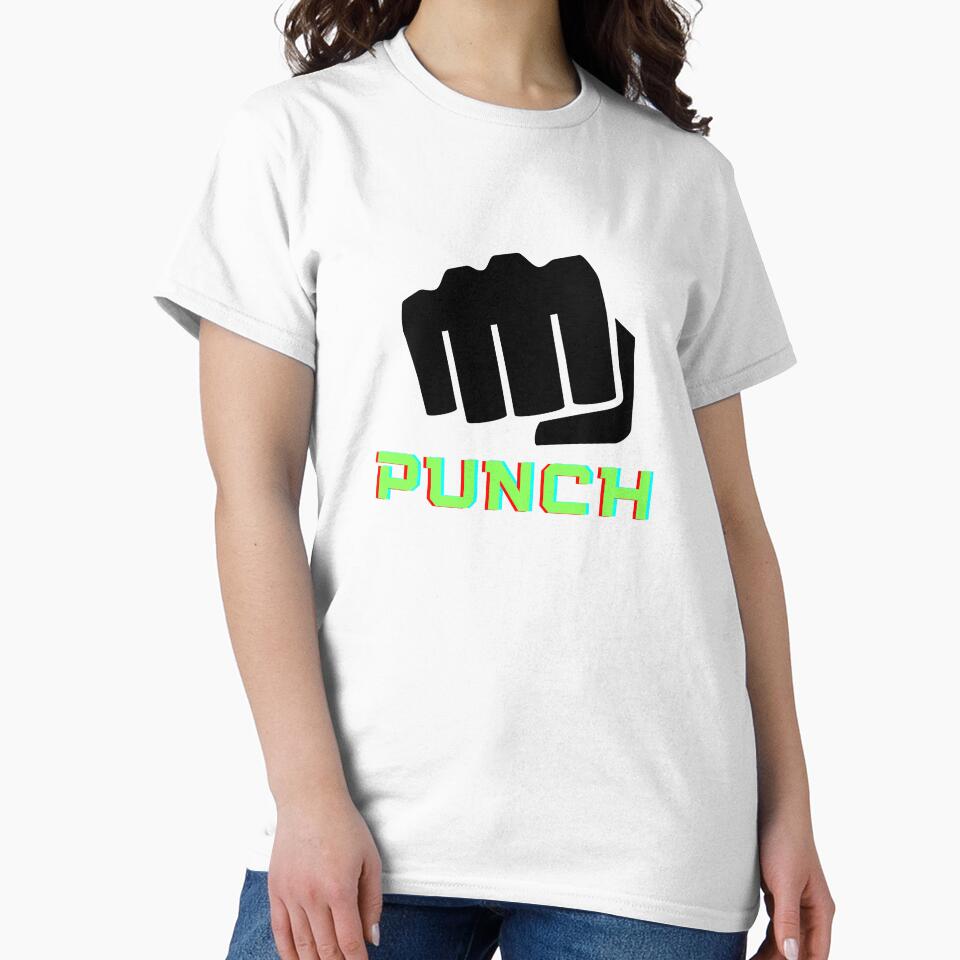 Retro Glitch PUNCH by Unwrapfashion