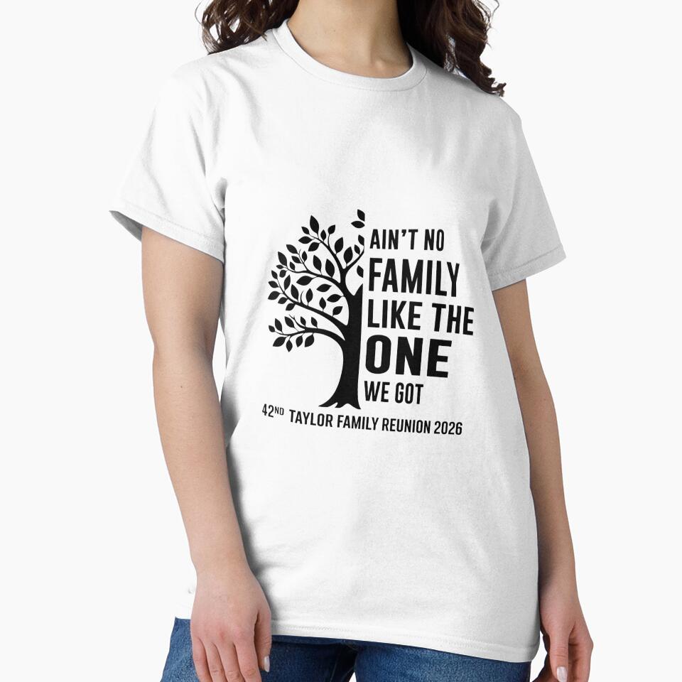 Taylor Family Reunion 2026 Tree Design by UntoldBeenHavin