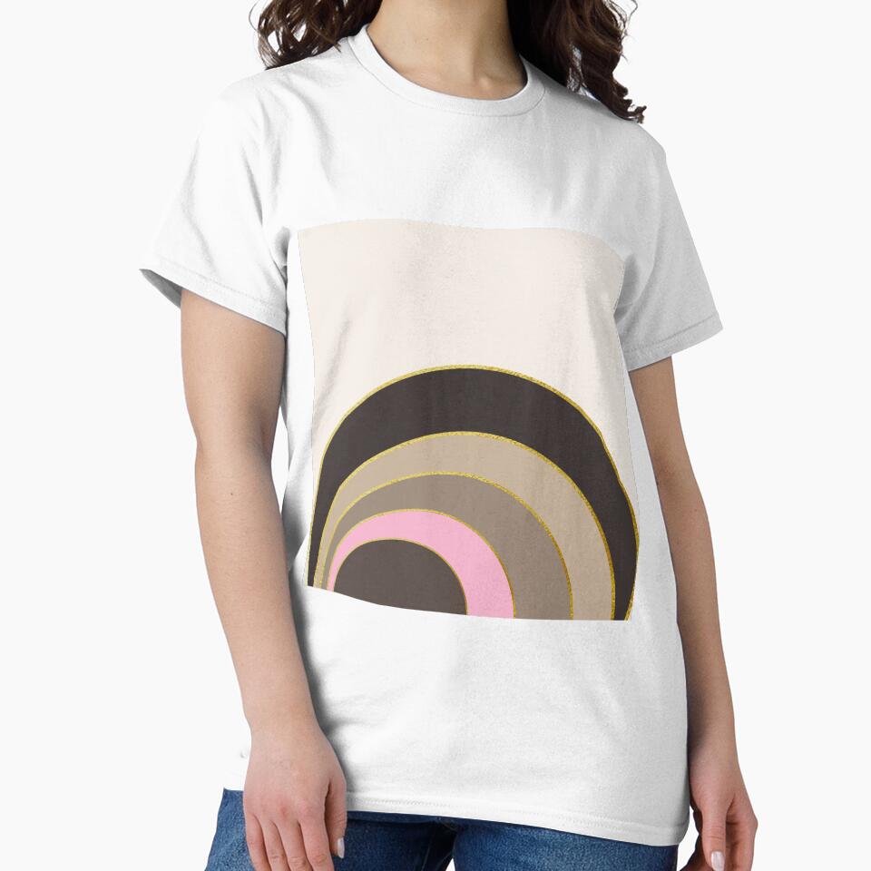 Retro wave - pink and tan palette by Home Cyn Home