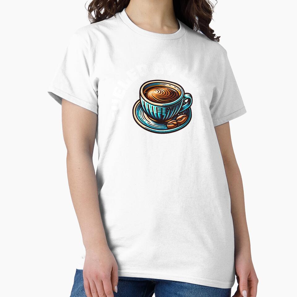 fueled by coffee by Right Off The Press