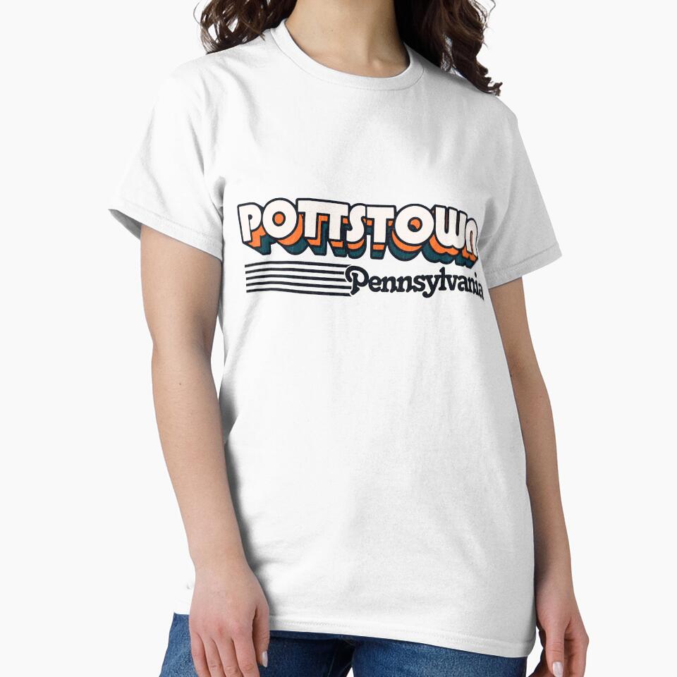 Pottstown, Pennsylvania | Retro Stripes by retroready