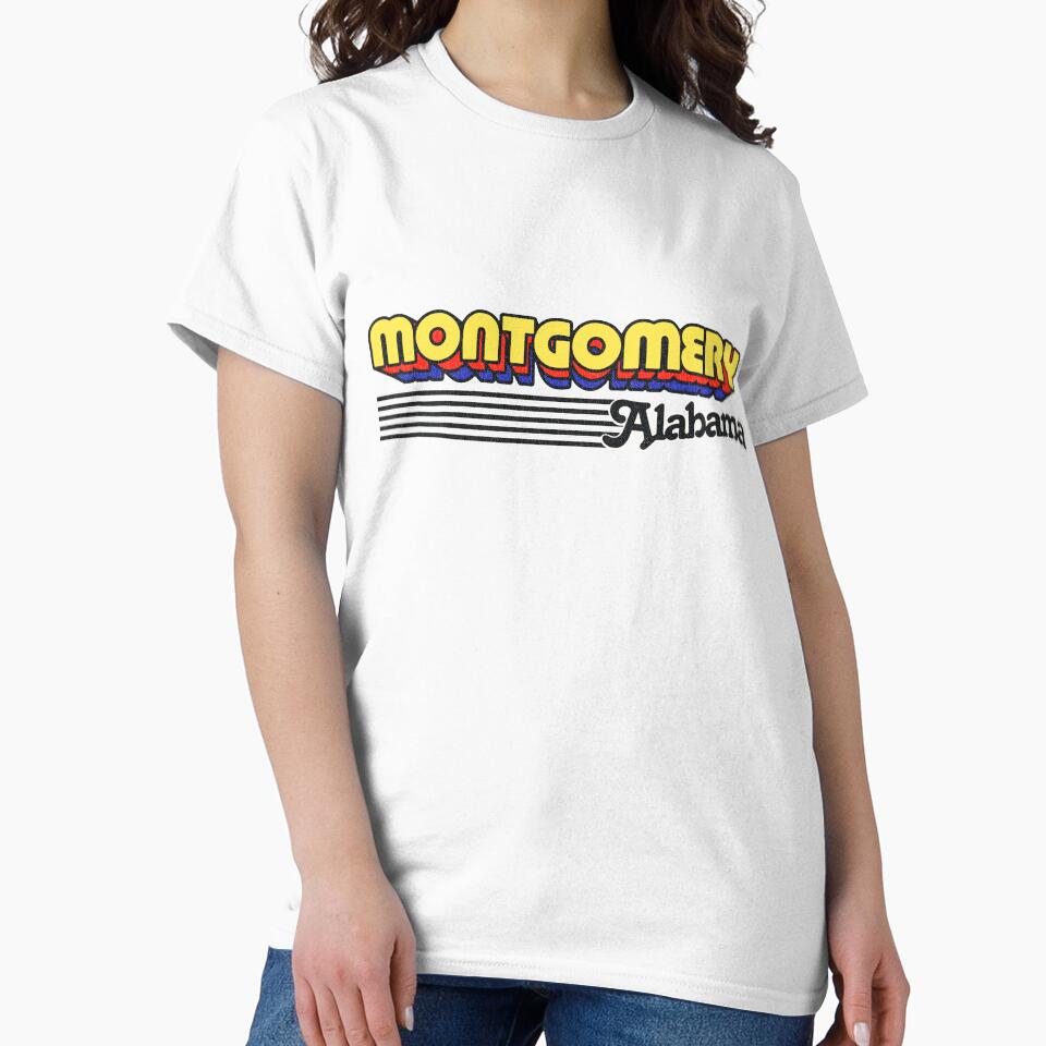 Montgomery, Alabama | Retro Stripes by retroready