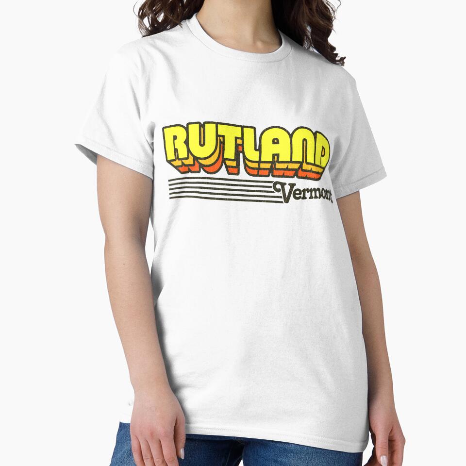 Rutland, Vermont | Retro Stripes by retroready