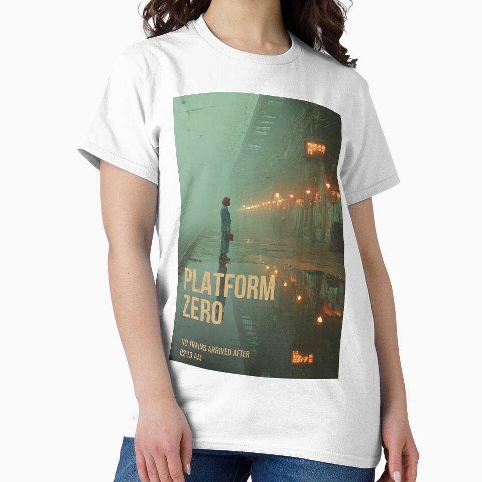 PLATFORM ZERO | Atmospheric Retro Sci-Fi Resistance Poster | Vera Lind Series by THE VESSEL ARCHIVE