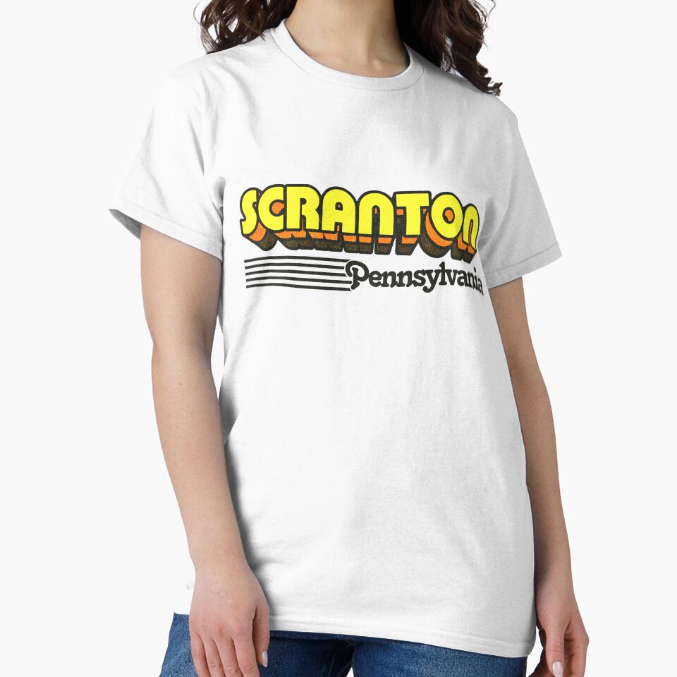 Scranton, Pennsylvania | Retro Stripes by retroready