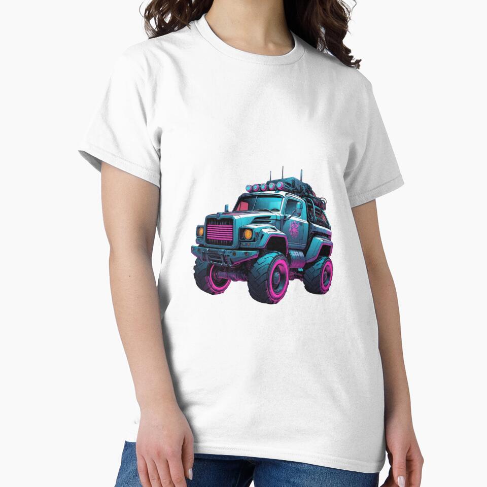 "Cyberpunk Truck: Future on Wheels" by andry01