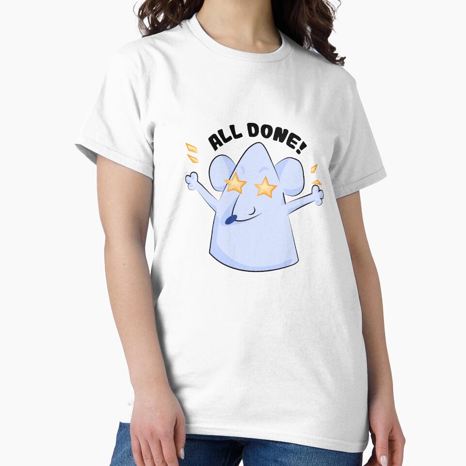 All Done! | Cute Programmer Mouse for Developers & Coders by Creatory.studio