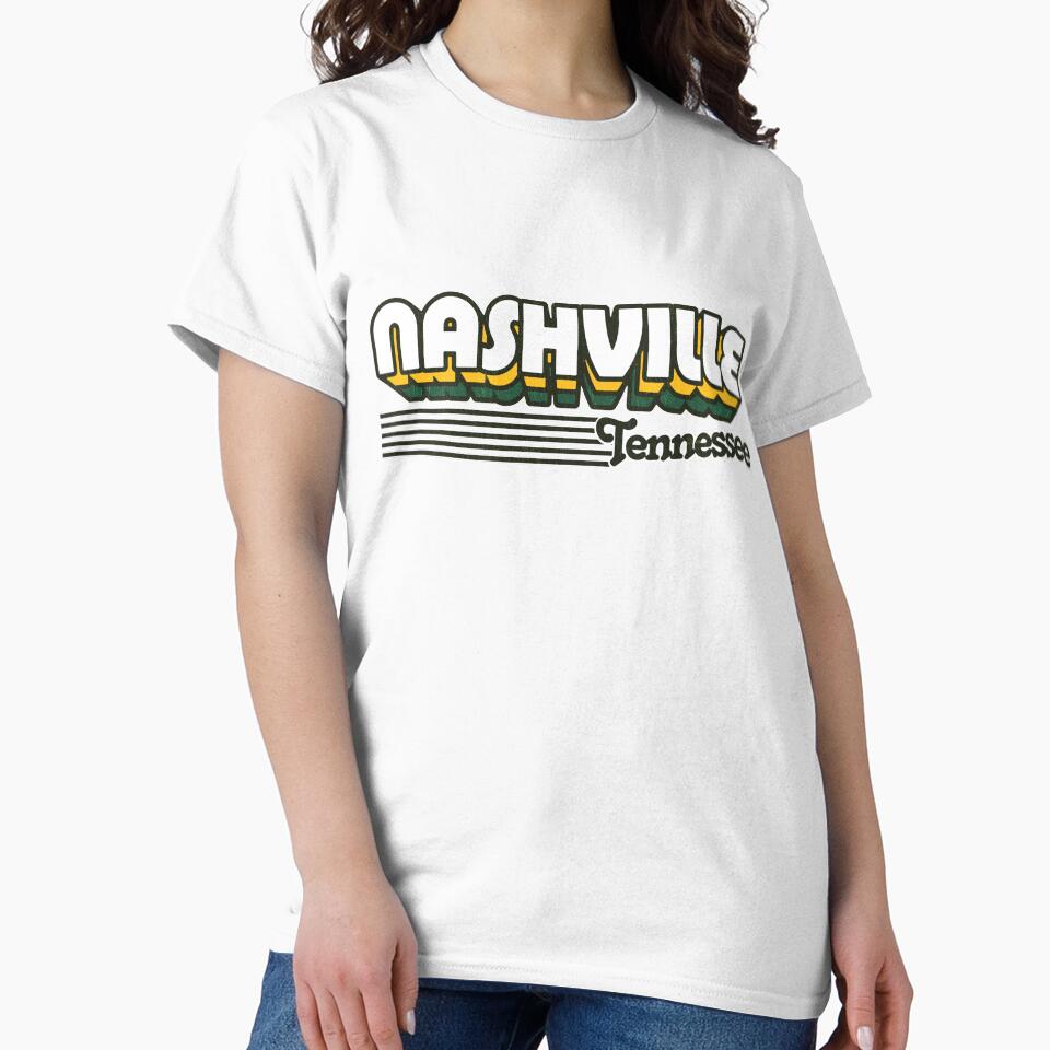 Nashville, Tennessee | Retro Stripes by retroready
