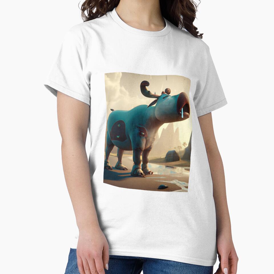 Very Sad Cow.  Crying Animals by LeanDesigns