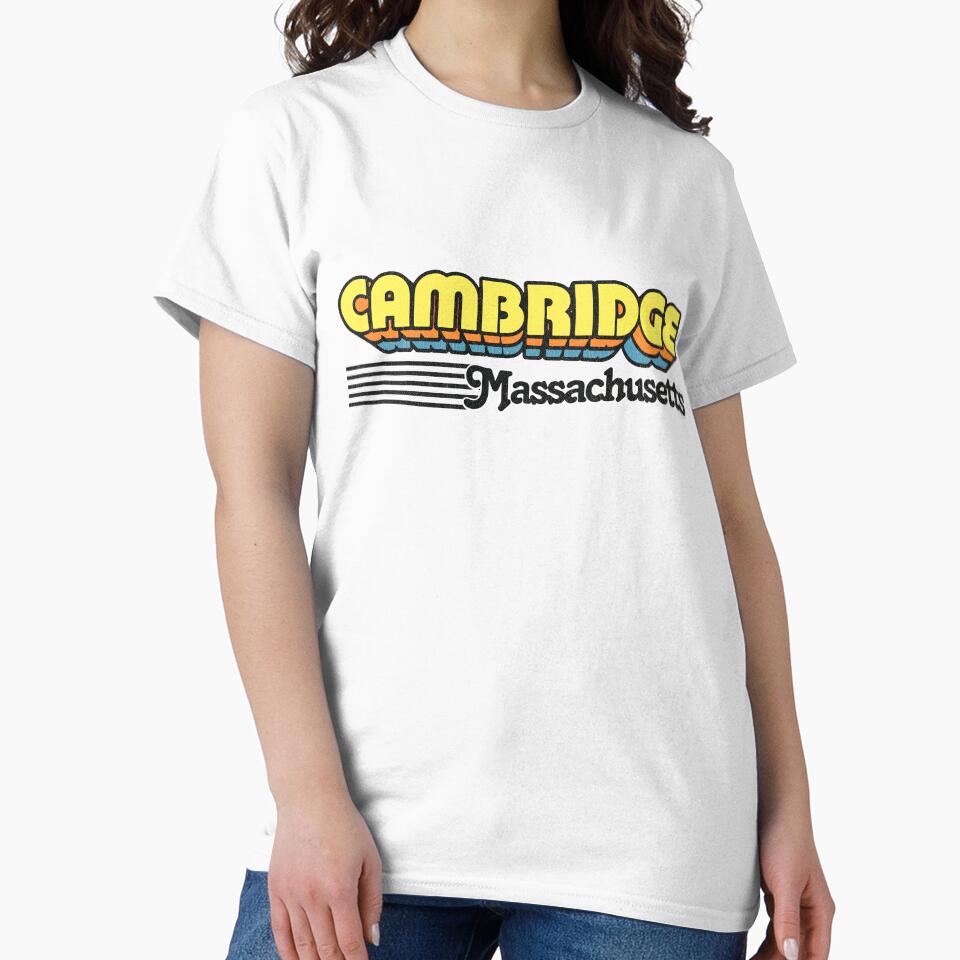 Cambridge, Massachusetts | Retro Stripes by retroready