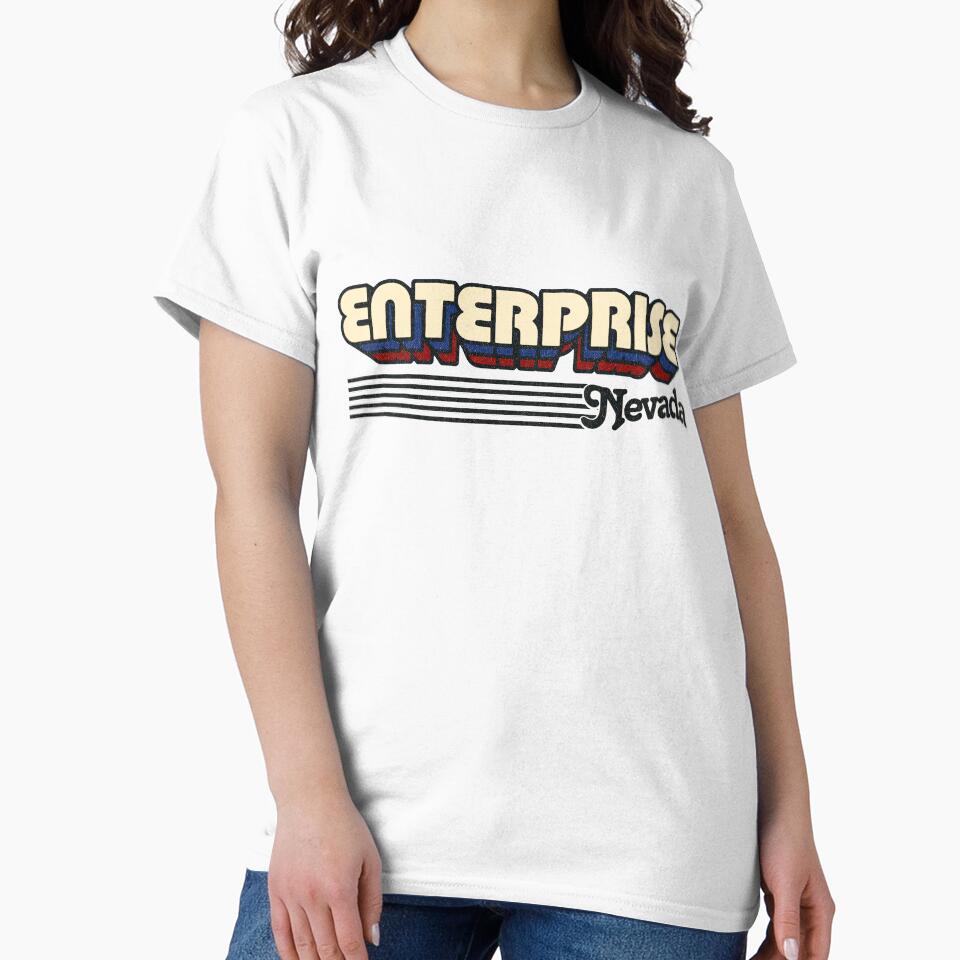 Enterprise, Nevada | Retro Stripes by retroready