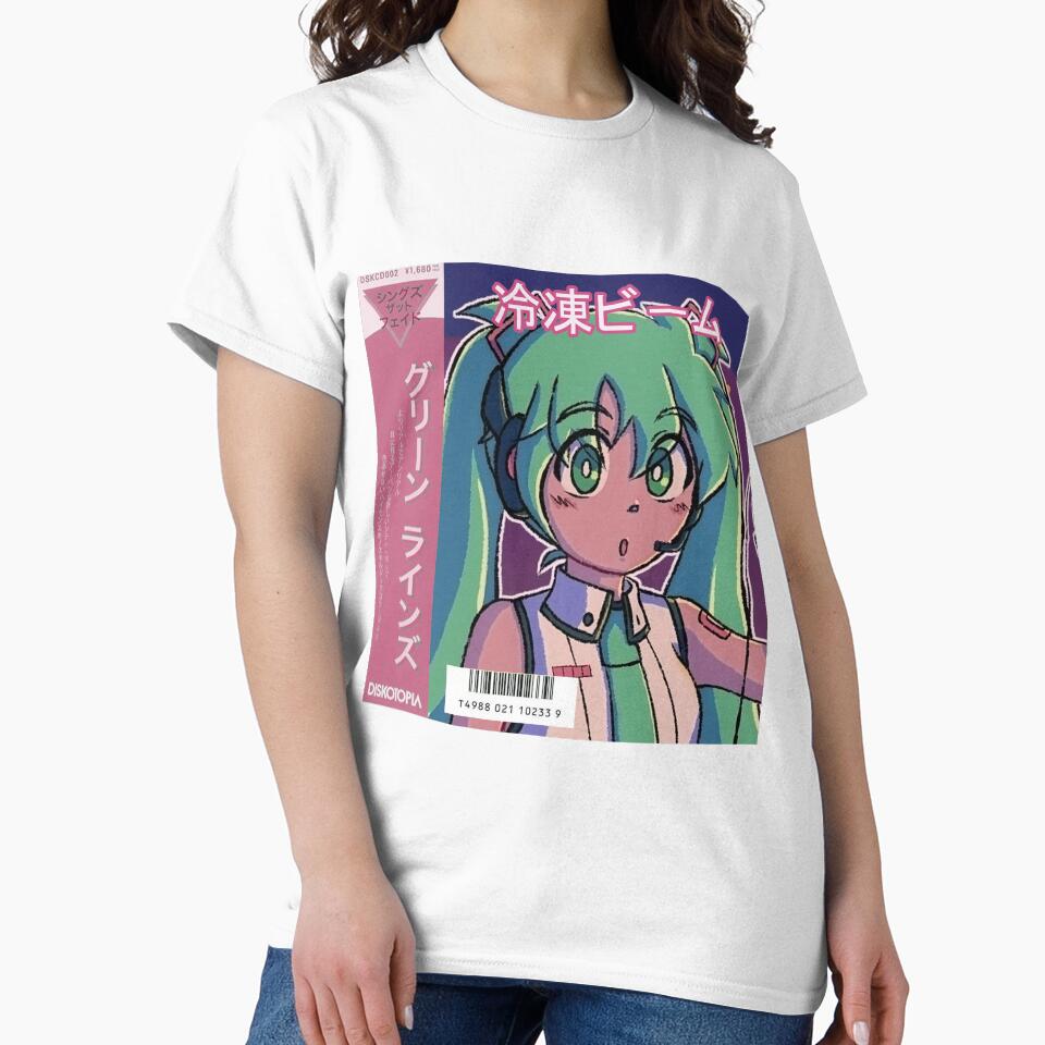 Vaporwave aesthetic city pop anime by kinseinohime