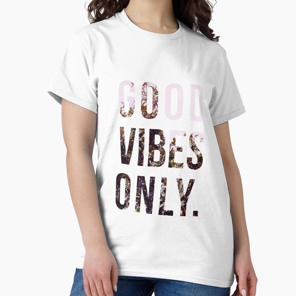 Good Vibes Only #redbubble #lifestyle by 83oranges.com