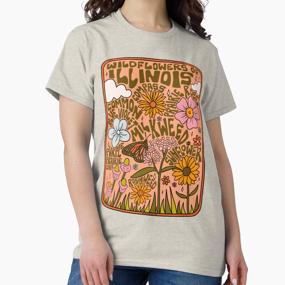 Illinois Wildflowers by doodlebymeg