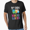 1st Day of Kindergarten Back to School T-Shirt for Kids by 14thFloor