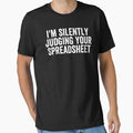 I'm Silently Judging Your Spreadsheet, Funny Accountant by Easy-Teezy
