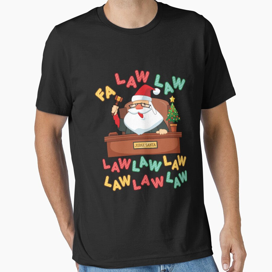 Funny Lawyer Christmas Santa Fa Law Law by jaygo