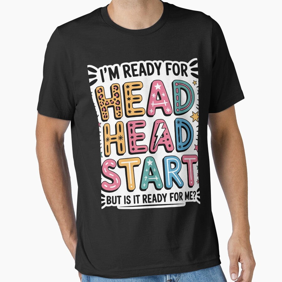I'm Ready For Head Start First Day Of School Boys Girl by RopboxRone