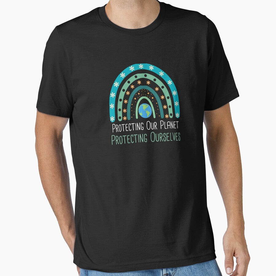 Protecting Our Planet, Protecting Ourselves Environmental Protection Positive Phrase by FemiBiutti
