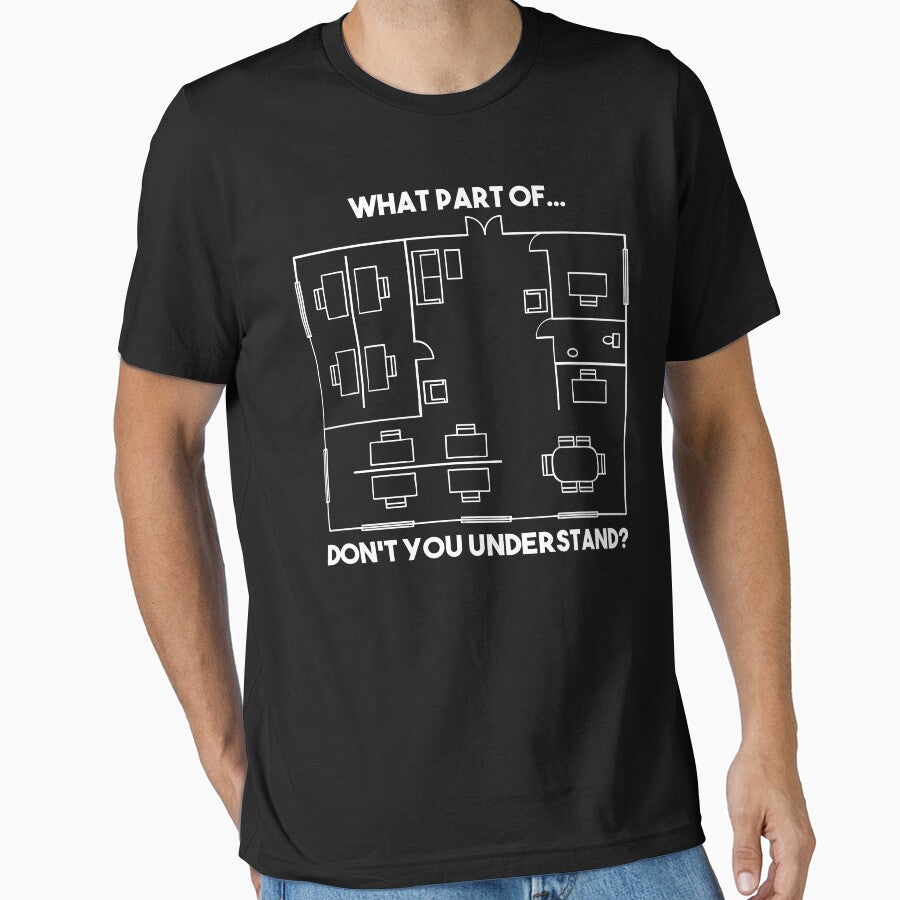 What Part Of Don't You Understand Architecture Floor Plan: Architectural Student Gift, Funny Architect by Adexyl