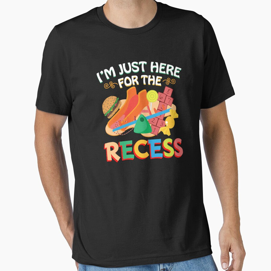 I'm just here for the recess - funny teacher and student by Captain Mood