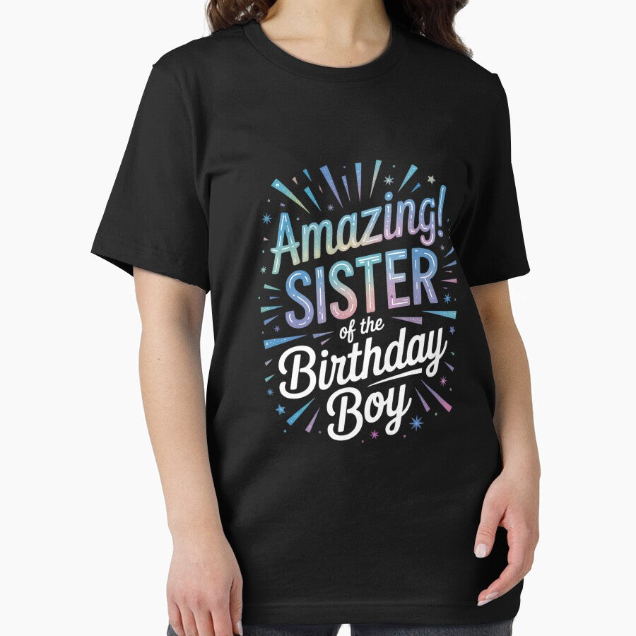 Sister of the Birthday Boy Matching Family Sister Party  1 by angolinnArt
