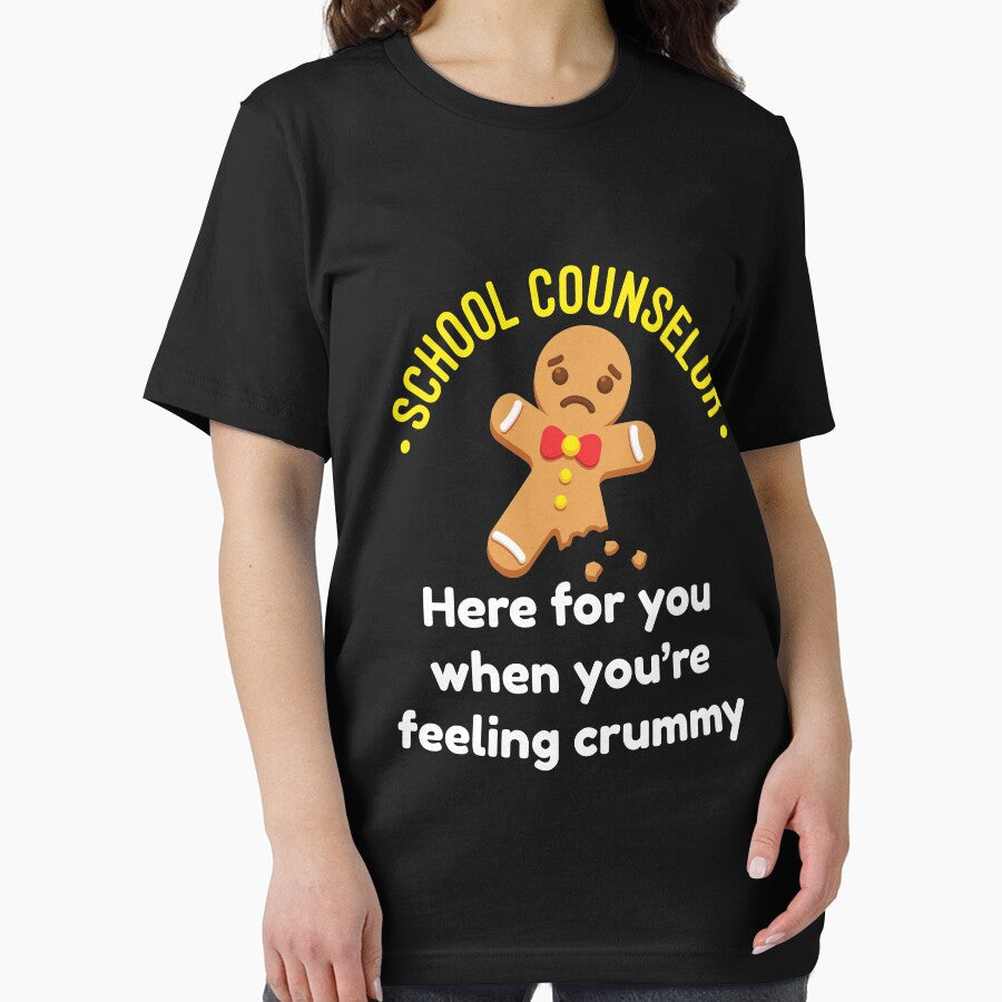 School Counselor Here for You When You're Feeling Crummy Gingerbread Cookie by jaygo