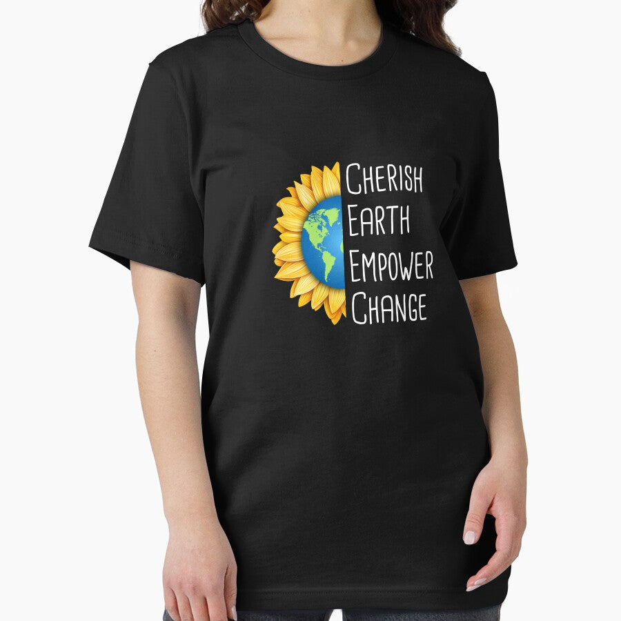 Cherish Earth, Empower Change Environmental Protection Positive Sentence by FemiBiutti