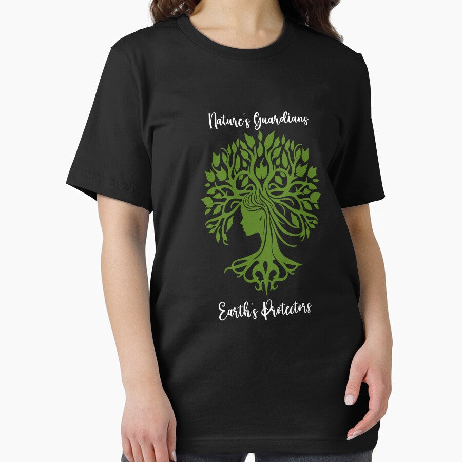 Nature's Guardians, Earth's Protectors Environmental Protection Positive Text by FemiBiutti