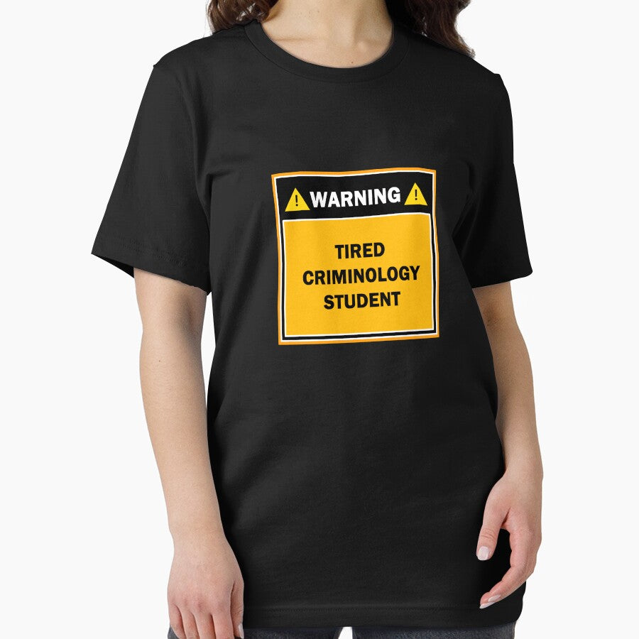 Warning tired criminology student by mejtstupor
