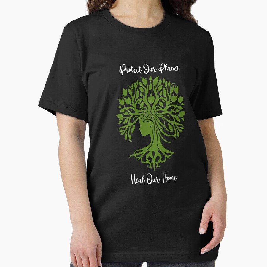 Protect Our Planet, Heal Our Home Environmental Protection Positive Text by FemiBiutti