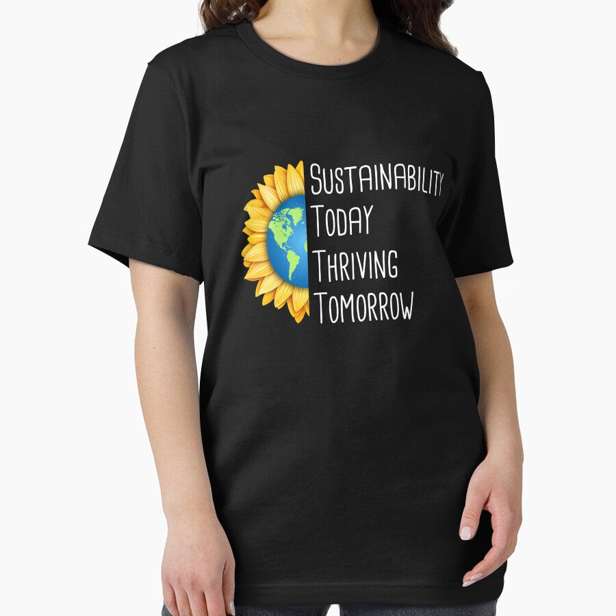 Sustainability Today, Thriving Tomorrow Environmental Protection Positive Sentence by FemiBiutti