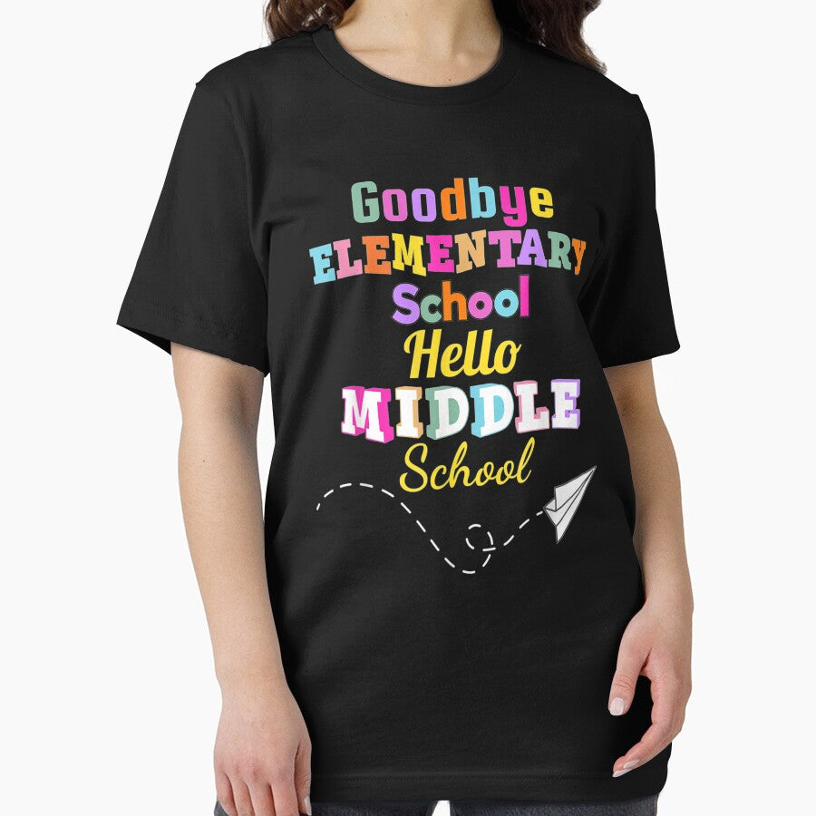 Goodbye Elementary School Graduation Hello Middle school by georgebuckart
