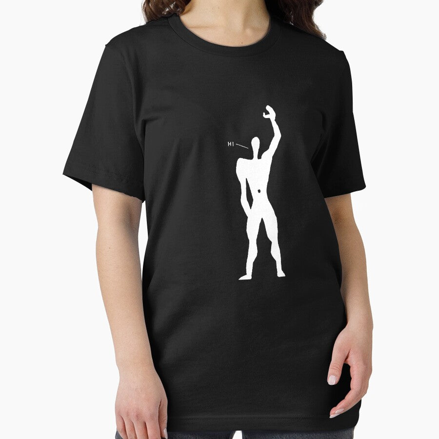 Le Corbusier - The Friendly Modular Man for dark clothing by Bob Borson