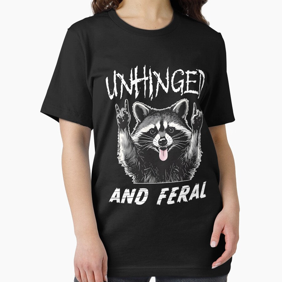 Unhinged and Feral Raccoon by Luxuriouss