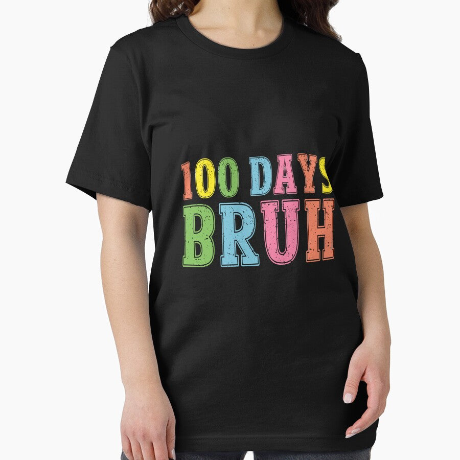 100 Days Bruh School Teacher Student Celebration Milestone by PopStars1993