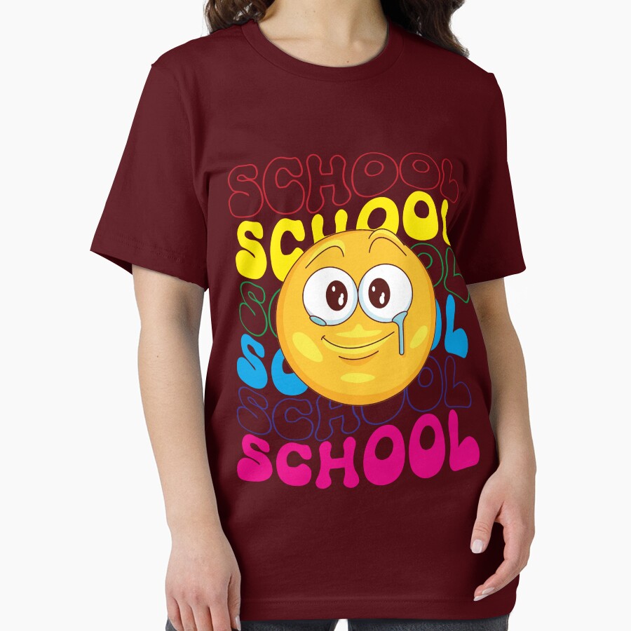 Back to School Tears of Joy Emoji by Mosaic-97