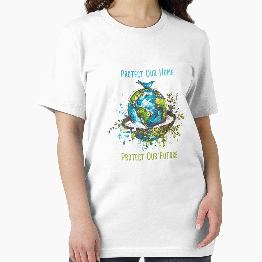 Protect Our Home, Protect Our Future Environmental Protection Positive Slogan by FemiBiutti