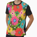 Flower Power – Bright Green by Caroline Wilkie Studio