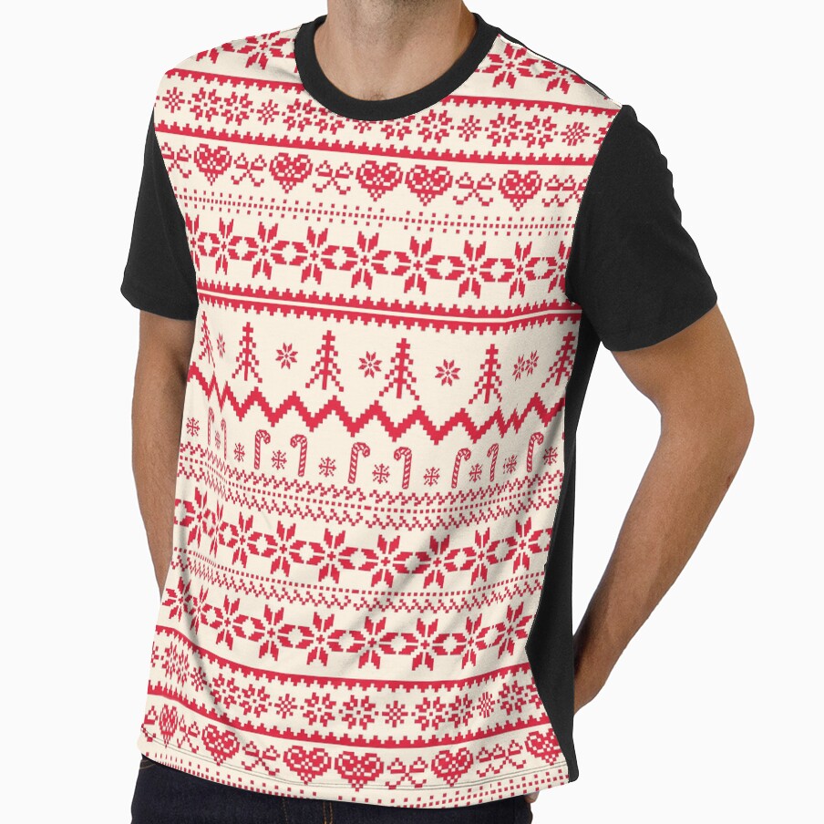 Knitted Christmas Pattern by KandMe