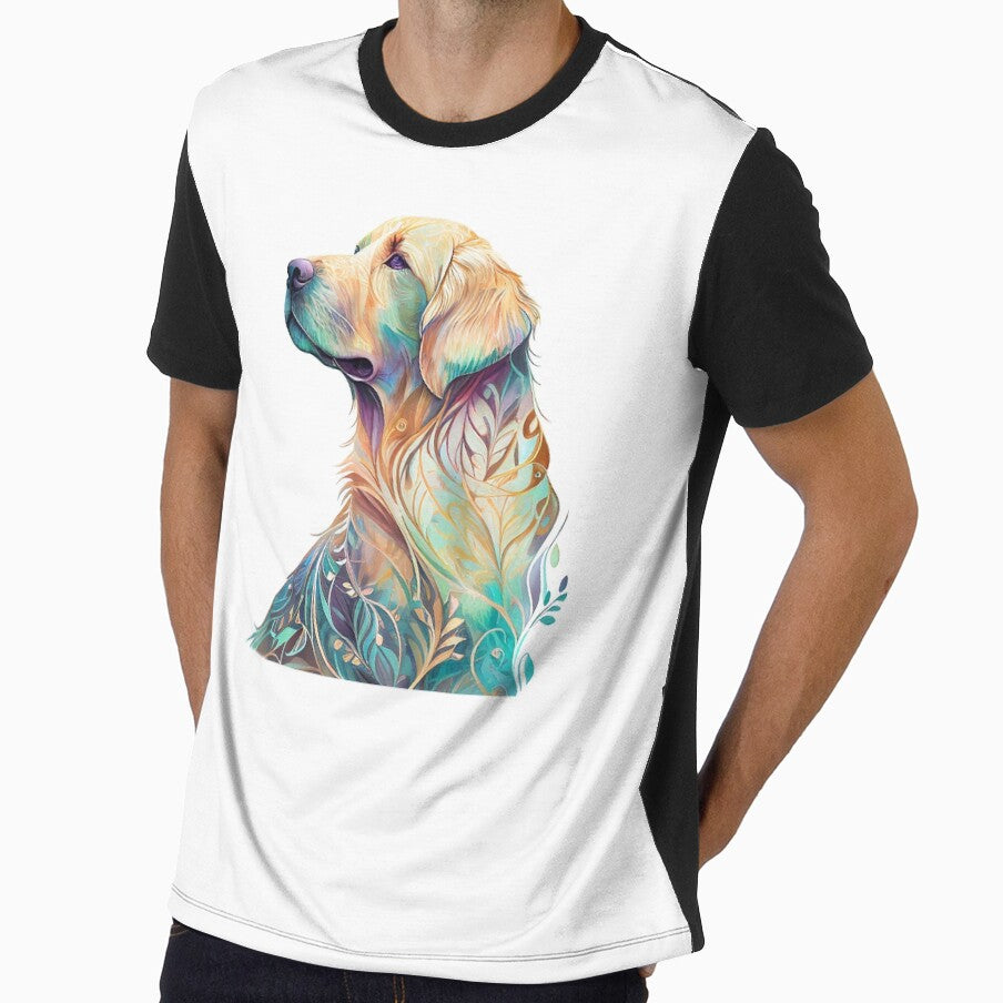Golden Retriever in a Garden by GoldenCuteness