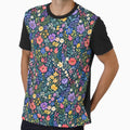 Colorful Wildflower Garden Botanical Floral Pattern Nature Lover by Moizento