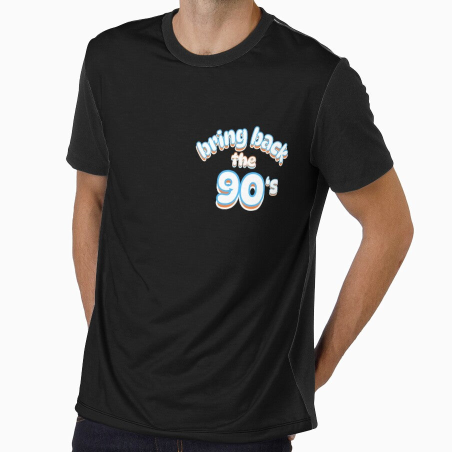 Bring Back the 90s Retro Graphic by Snedsdigital