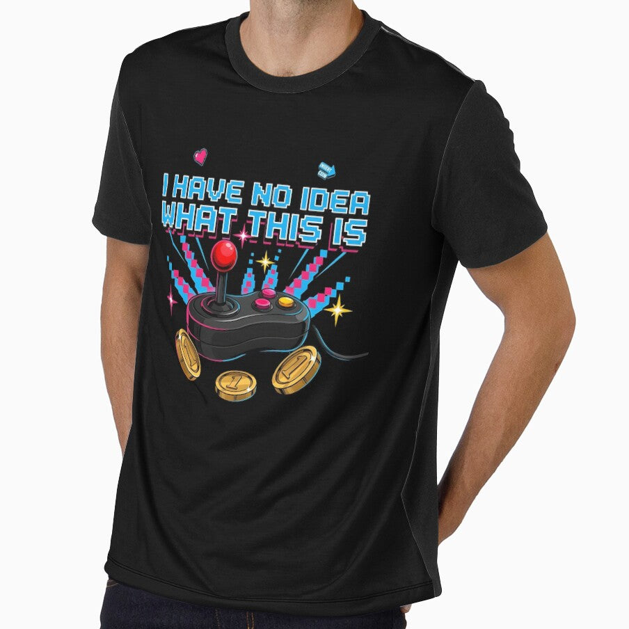 I Have No Idea What This is 80s 90s Funny Vintage Retro Nostalgia Design by Redgiant87x