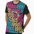 1990s retro design 24 - Black Background by PunjabanJatti
