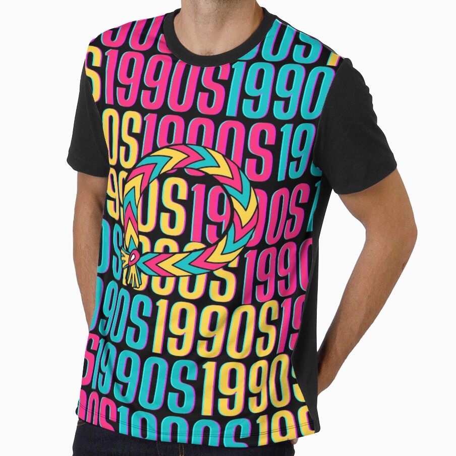1990s retro design 24 - Black Background by PunjabanJatti