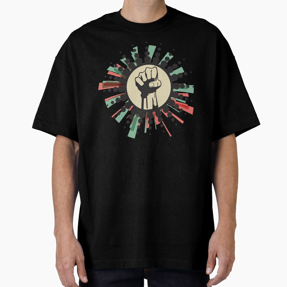 RETRO Fist Power ☻ Black Lives Matter Untamed Charismatic Captivating Empowering  ✔ by Naumovski
