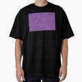 Purple, modern, trendy, urban abstract illustration art of geometric shapes by theendup