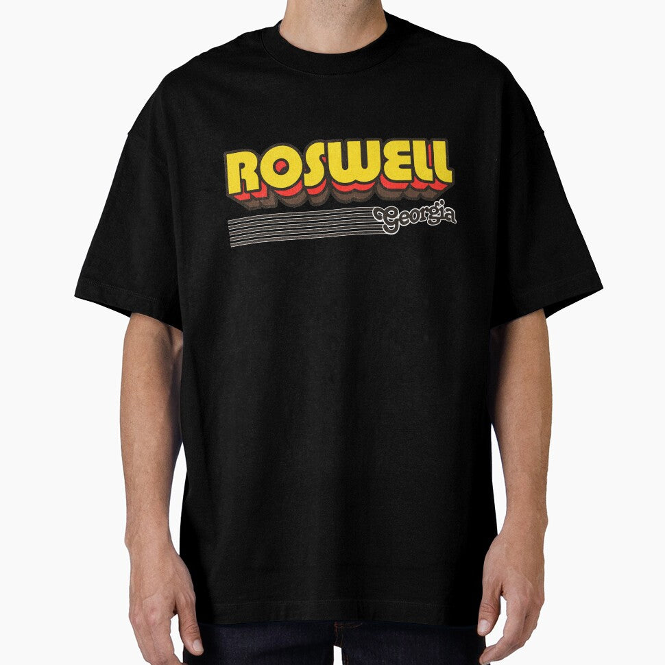 Roswell, Georgia | Retro Stripes by retroready
